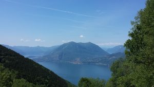 Panorama sul lago da Camaggiore