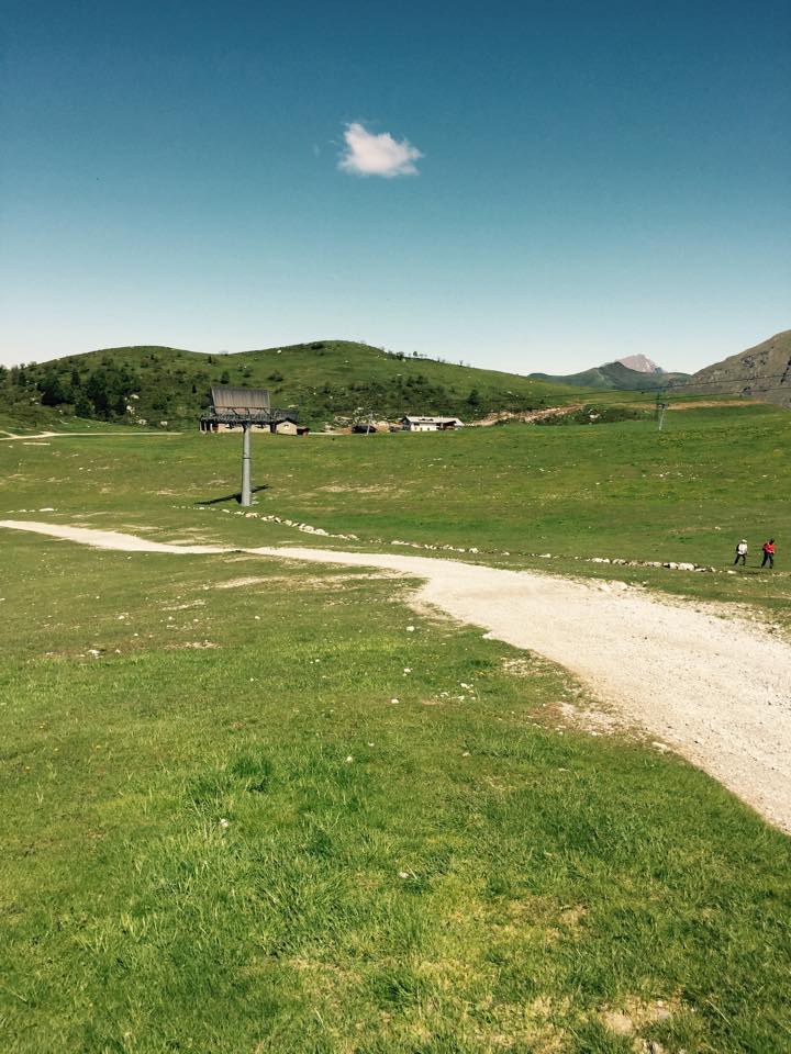 Arrivo ai Piani di Bobbio