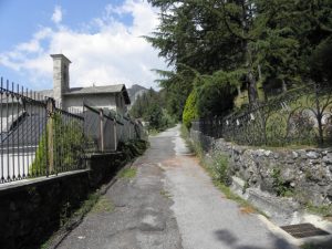 La partenza del percorso