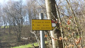 Il sentiero per i Piani di Nava