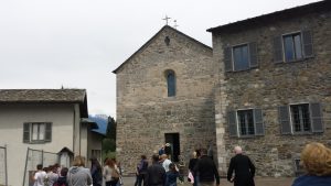 La chiesetta dell'Abbazia di Piona