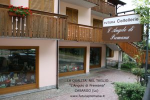 Il negozio L'Angolo di Premana a Casargo