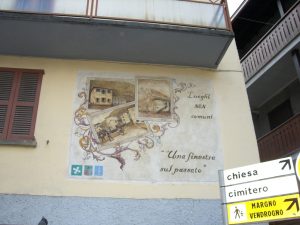 Gli affreschi di Taceno