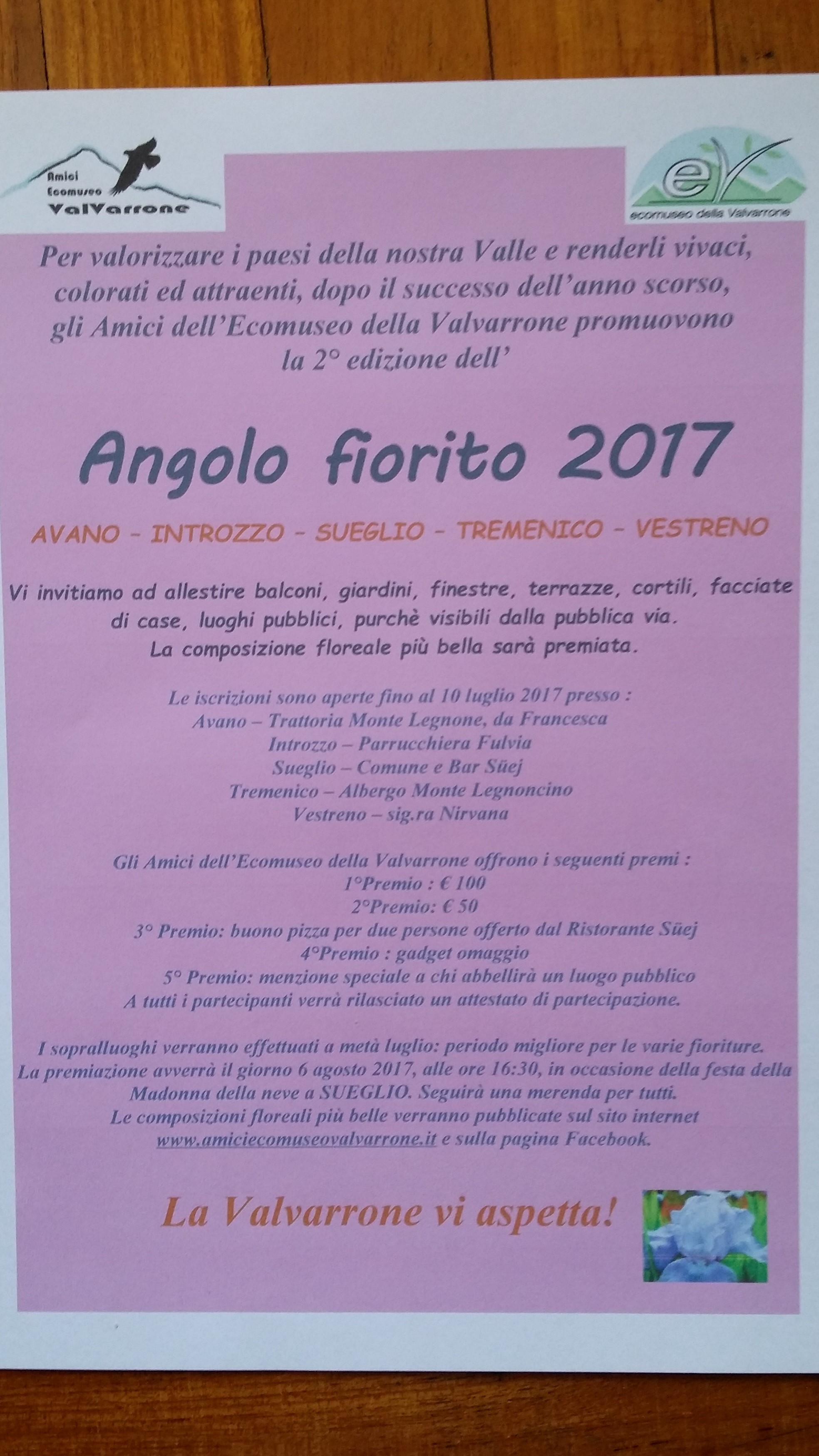 Angolo Fiorito Lago di Como e Valsassina