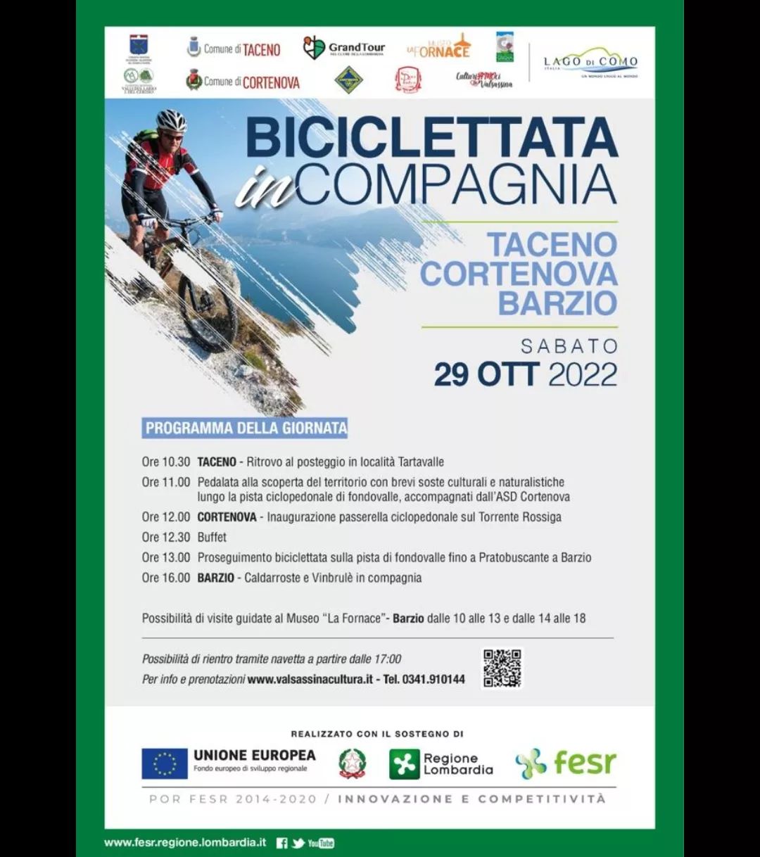 BICICLETTATA IN COMPAGNIA DA TACENO A BARZIO Lago Di Como E Valsassina